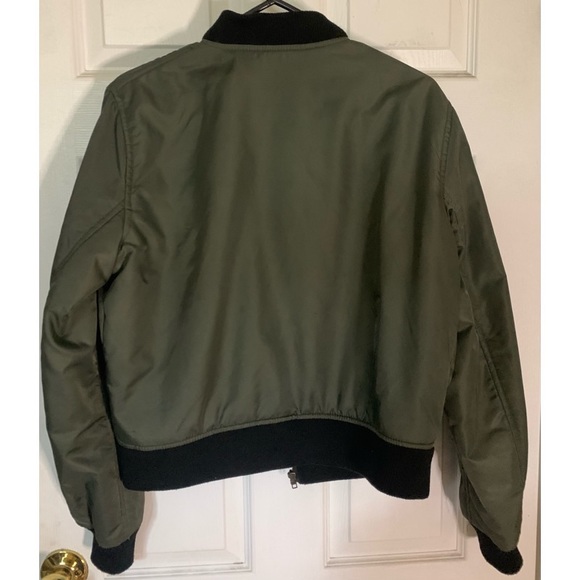 Kendall + Kylie Green Bomber Jacket - Picture 2 of 5